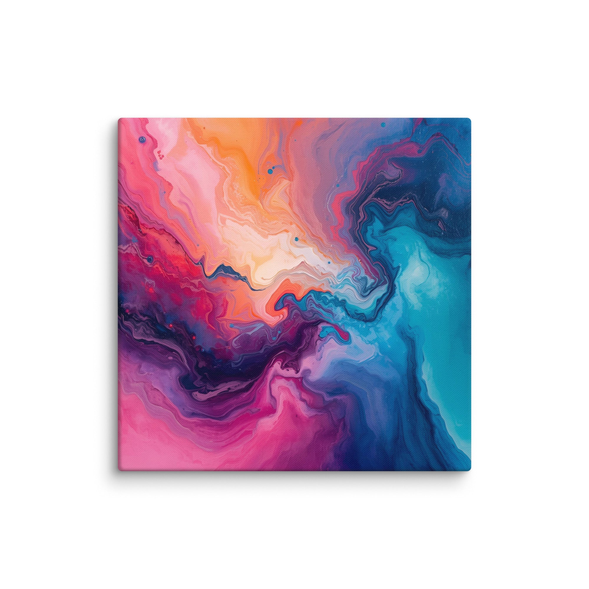 Vivid Abstract Canvas Print - Premium Fade Resistant 1.25 Inch Thick Art - Rosetta Creative Boutique